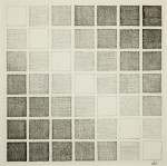Spiegeling 6 werk op papier 25 x 25 cm (2016)